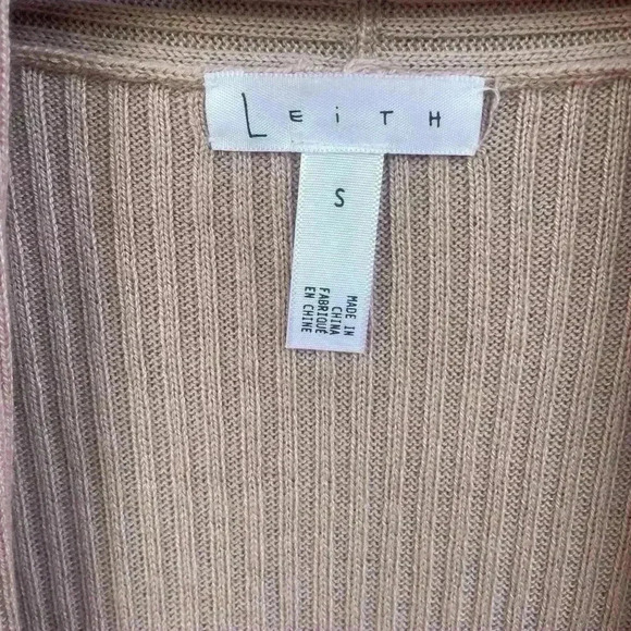 LEITH women’s pink cardigan size Small beautiful used in like new condition - Picture 5 of 6